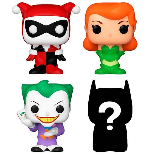 Bitty POP DC Comics Harley Quinn Blister 4 figurer