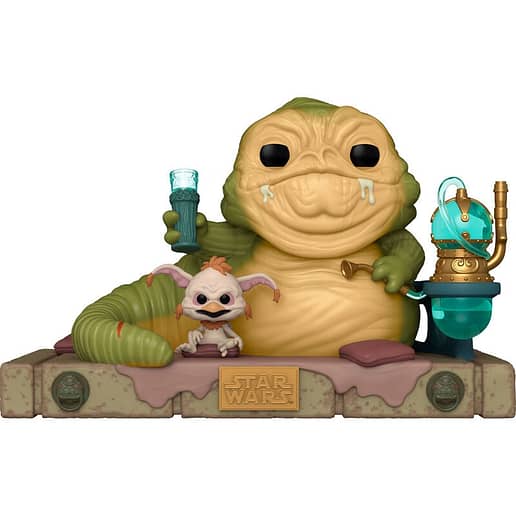 POP figur Star Wars 40th Jabba The Hutt & Salacious B Crumb
