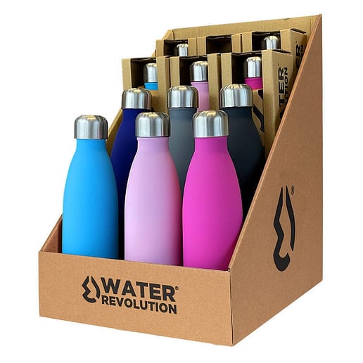 Water Revolution flaska termo rostfritt stål blandade 500ml