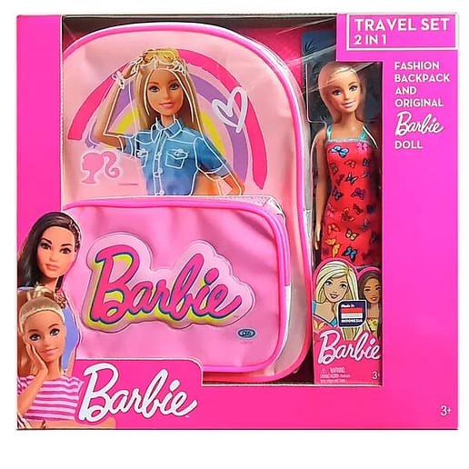 Barbie ryggsäck + doll