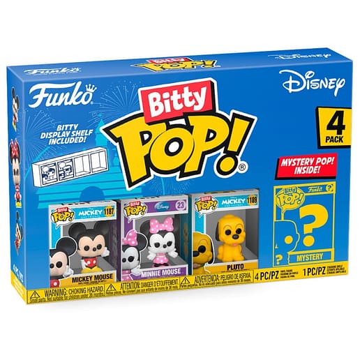 Bitty POP Disney Mickey Blister 4 figurer