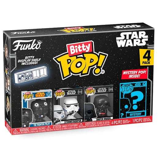 Bitty POP Star Wars Darth Vader Blister 4 figurer