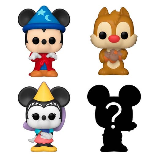 Bitty POP Disney Sorcerer Mickey Blister 4 figurer