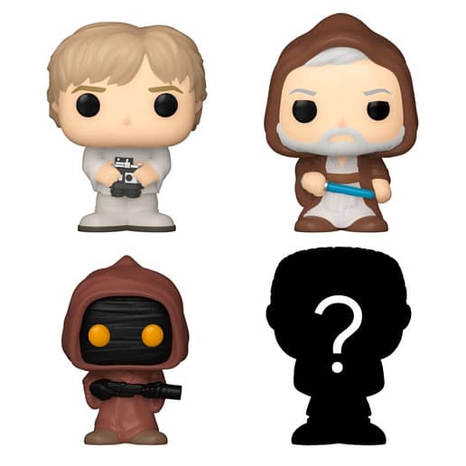 Bitty POP Star Wars Luke Blister 4 figurer