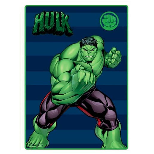 Marvel Avengers Hulk polar blanket fleece filt