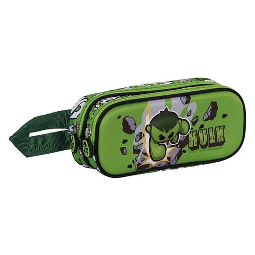Marvel Avengers Hulk Greenmass 3D pennfodral dubbel