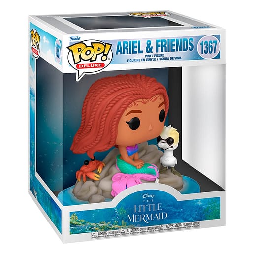 POP figur Deluxe Disney The Mermaid Little Ariel & Friends