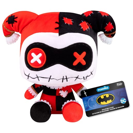 DC Comics Harley Quinn Patchwork Gosedjur 17,5cm