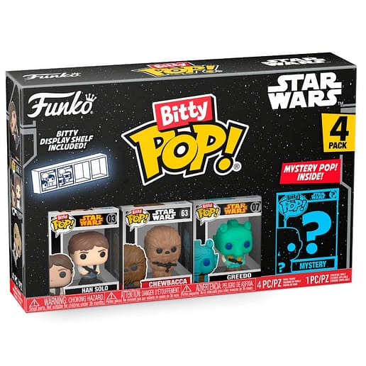 Bitty POP Star Wars Han Solo Blister 4 figurer
