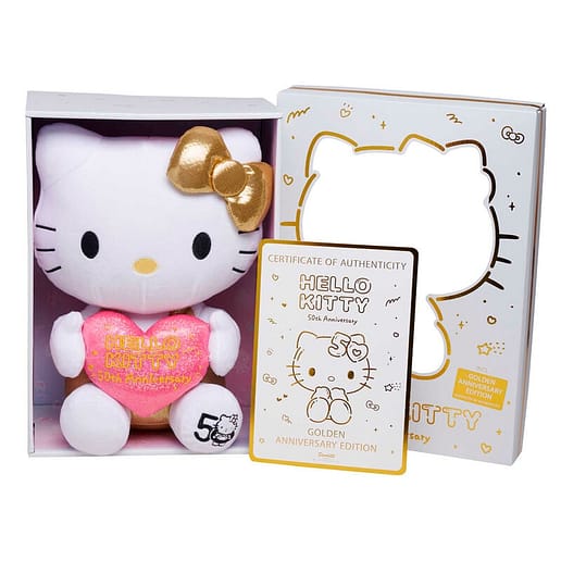 Hello Kitty 50th Anniversary Gosedjur 30cm
