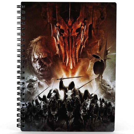 The Lord of the Rings Army 3D anteckningsbok