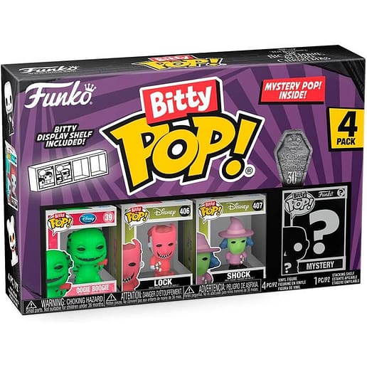 Bitty POP Disney Nightmare Before Christmas Oogie Boogie Blister 4 figurer