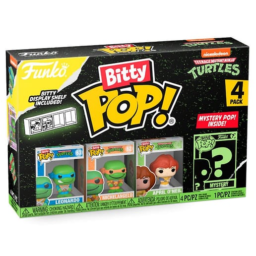 Bitty POP Teenage Mutant Ninja Turtles Leonardo Blister 4 figurer