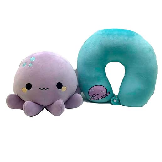 Adoramals Octopus Swapseazzz travel pillow + Gosedjur