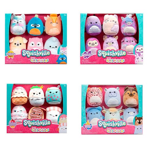 Squishmallows Gosedjur blandade 5cm