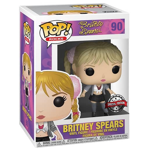 Set POP figure & Tee Britney Spears One More Time Exclusive (Medium)