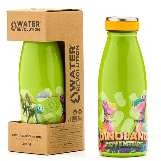 Water Revolution Dinoland flaska termo rostfritt stål 400ml