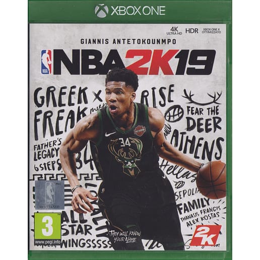 NBA 2K19 Xbox One Xbox Series X (Begagnad)