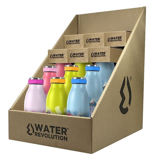 Water Revolution flaska termo rostfritt stål blandade 350ml