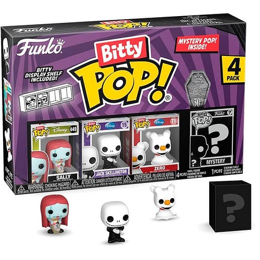 Bitty POP Disney Nightmare Before Christmas Sally Blister 4 figurer