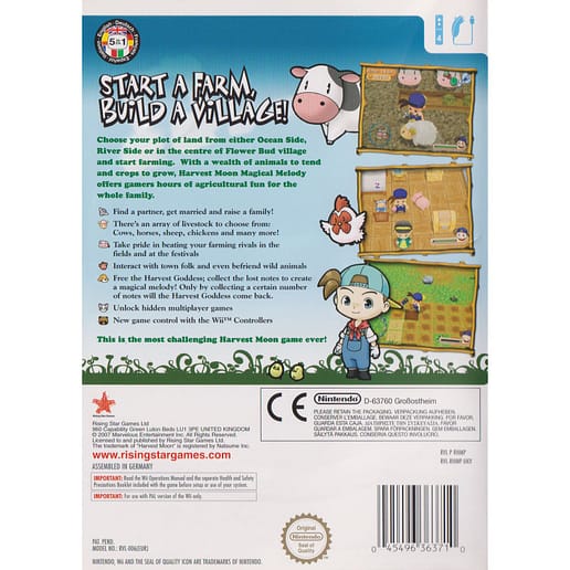 Harvest Moon Magical Melody Nintendo Wii (Begagnad)