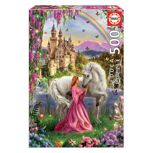 Fairy and Unicorn pussel 500 bitar