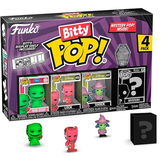 Bitty POP Disney Nightmare Before Christmas Oogie Boogie Blister 4 figurer