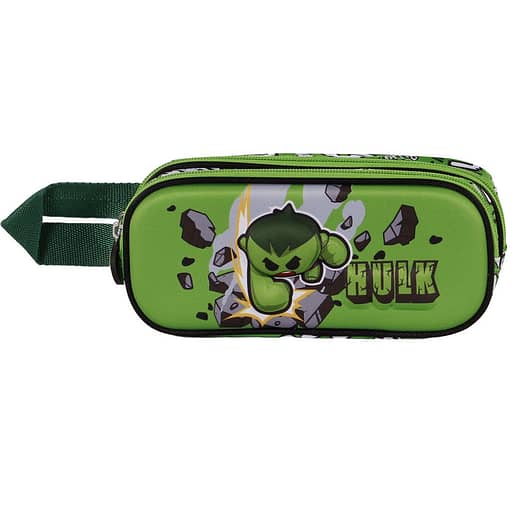 Marvel Avengers Hulk Greenmass 3D pennfodral dubbel