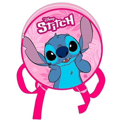 Disney Stitch round ryggsäck 27cm