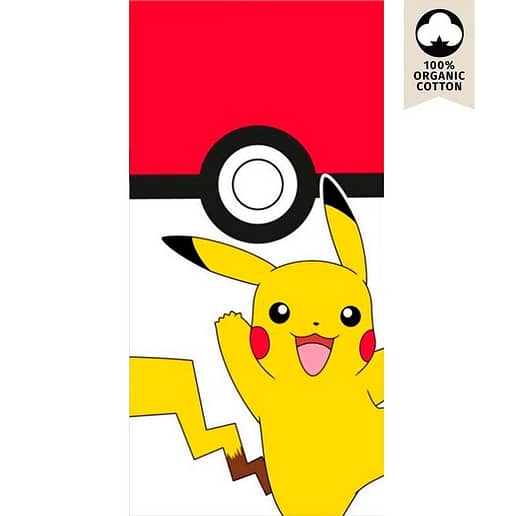 Pokemon Pikachu Pokeball badlakan bomull