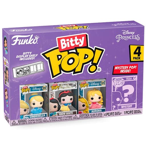 Bitty POP Disney Princess Cinderella Blister 4 figurer