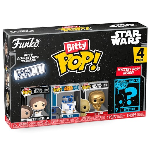 Bitty POP Star Wars Leia Blister 4 figures