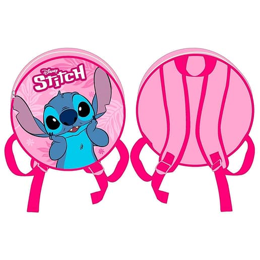 Disney Stitch round ryggsäck 27cm
