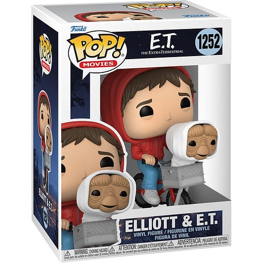 POP figure E.T. The Extra-Terrestrial 40 th Elliott & E.T
