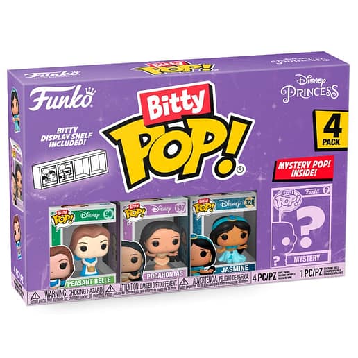 Bitty POP Disney Princess Belle Blister 4 figurer