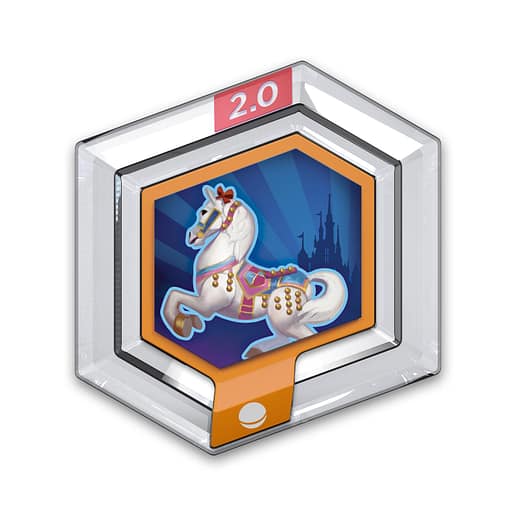 Disney Infinity 2.0 Hexagonal Power Disc Fantasyland Carousel Horse