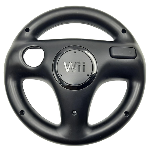 Wii Wheel Ratt Original Svart till Nintendo Wii