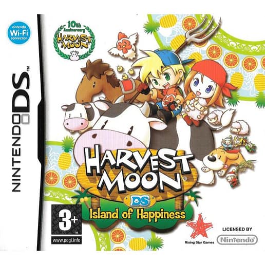 Harvest Moon DS Island of Happiness Nintendo DS (Begagnad)