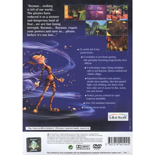 Rayman Revolution Playstation 2 PS2 (Begagnad)