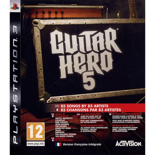 Guitar Hero 5 Playstation 3 PS3 (Begagnad)