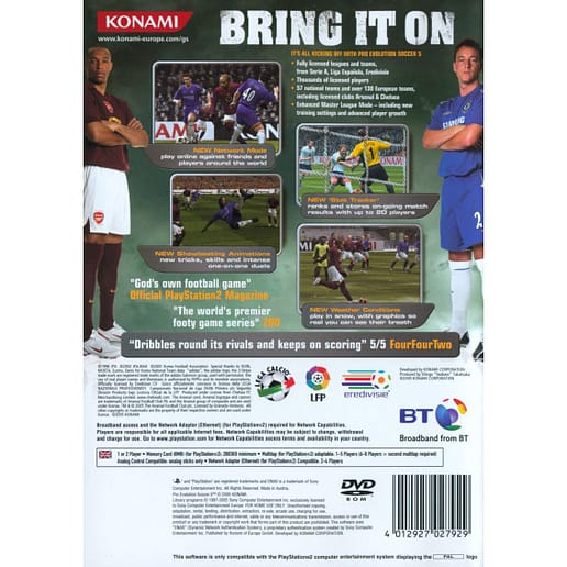 Pro Evolution Soccer 5 Playstation 2 PS2 (Begagnad)