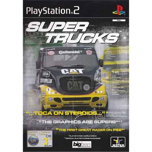 Super Trucks Playstation 2 PS2 (Begagnad)