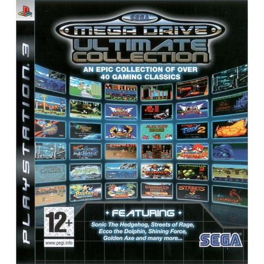 SEGA Mega Drive Ultimate Collection Playstation 3 PS3 (Begagnad, Utan manual)