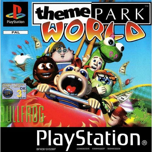 Theme Park World Playstation 1 PS1 (Begagnad)