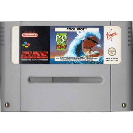 Cool Spot Super Nintendo SNES (Begagnad, Endast kassett)