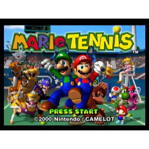 Mario Tennis Nintendo 64 (Begagnad, Endast kassett)