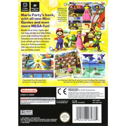 Mario Party 4 Nintendo Gamecube (Begagnad)