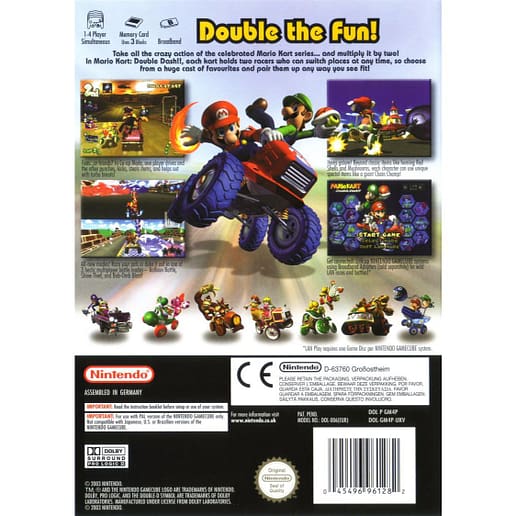 Mario Kart Double Dash Nintendo Gamecube (Begagnad)