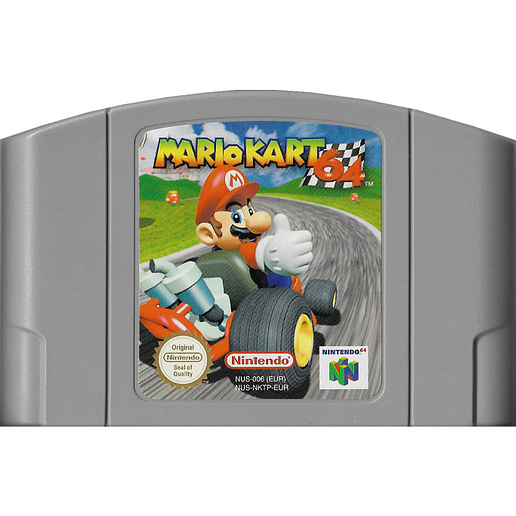 Mario Kart 64 Nintendo 64 (Begagnad, Endast kassett)