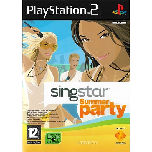 Singstar Summer Party Playstation 2 PS 2 (Begagnad)